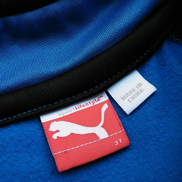 3T: PUMA HALF ZIP SWEATER - Picture 4 of 5